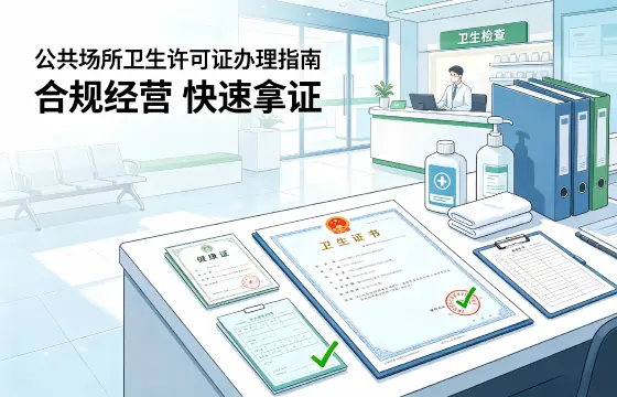 公共场所卫生许可证